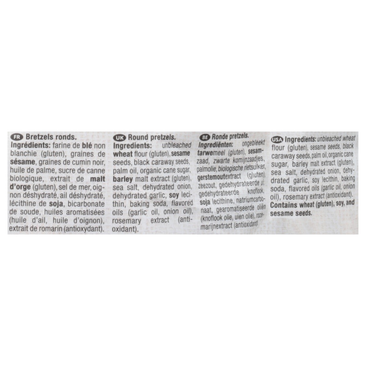 slide 3 of 14, Paskesz Thinny Mini Everything Pretzel Flats 7 oz, 7 oz