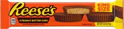 Reese's Milk Chocolate King Size Peanut Butter Cups, Candy Pack, 2.8 oz