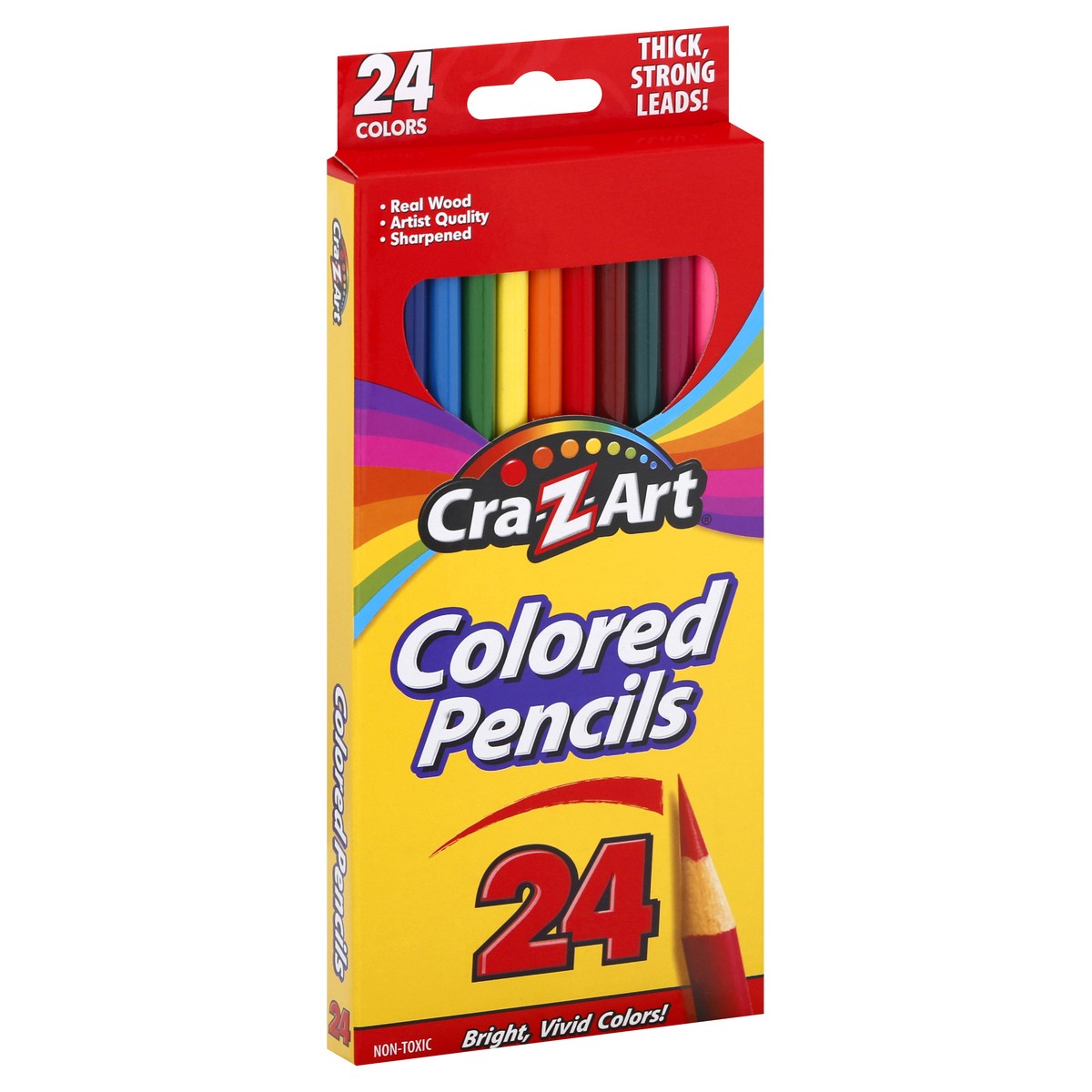 slide 2 of 9, Cra-Z-Art Colored Pencils, 24 ct