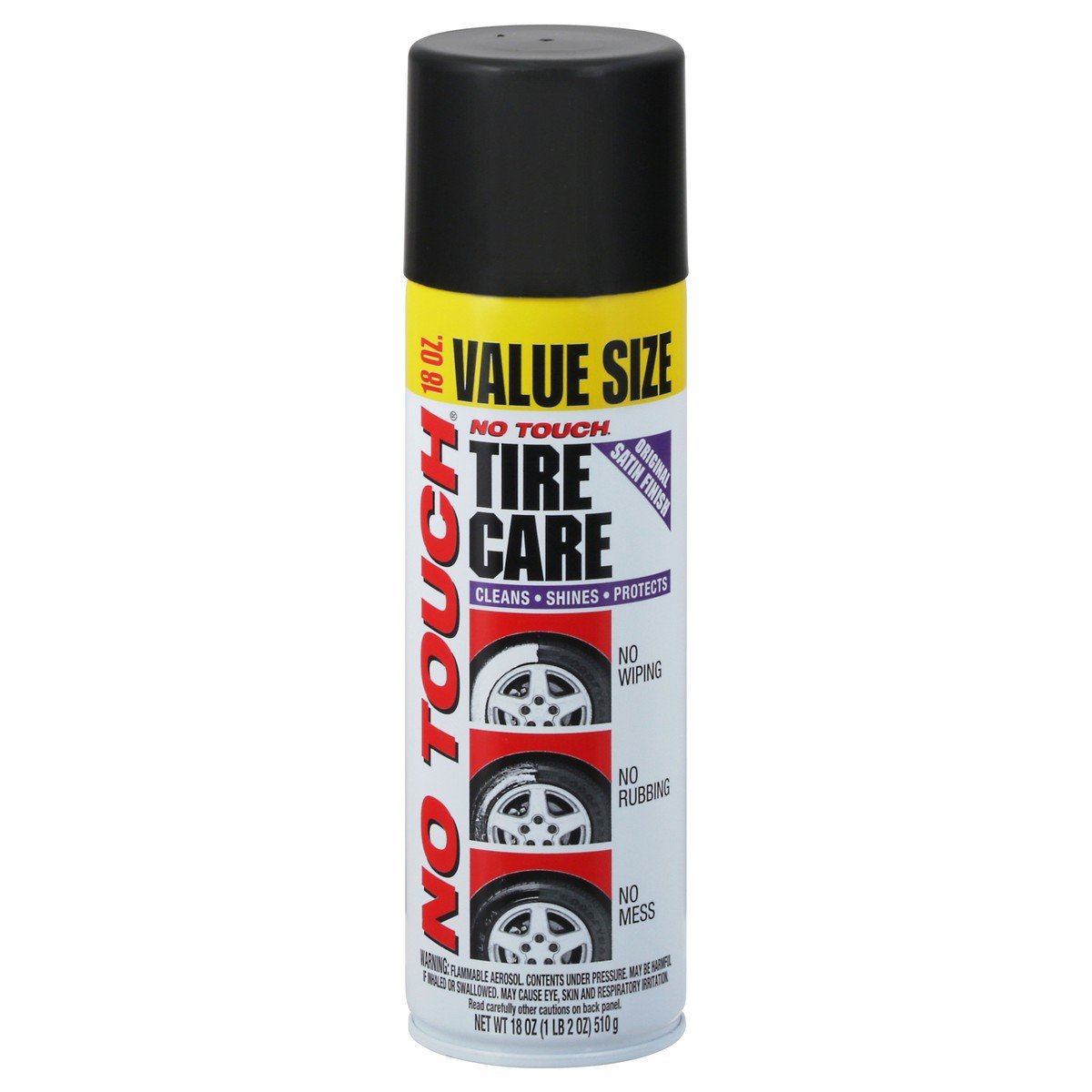 slide 9 of 10, No Touch Tire Care, Original Satin Finish, Value Size, 15 oz