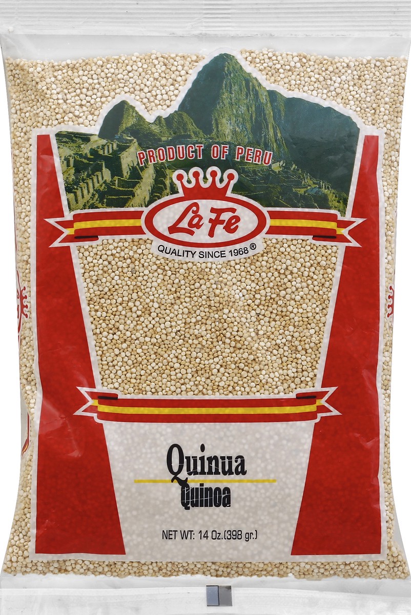 slide 1 of 6, La Fe Quinoa 14 oz, 14 oz