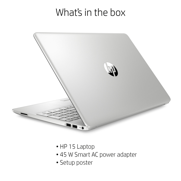 slide 8 of 9, HP 15-Dw3025Od Laptop, 15.6'' Screen, Intel Core I5, 8Gb Memory, 2Tb Hard Drive, Windows 10, 2Q3J4Ua#Aba, 1 ct