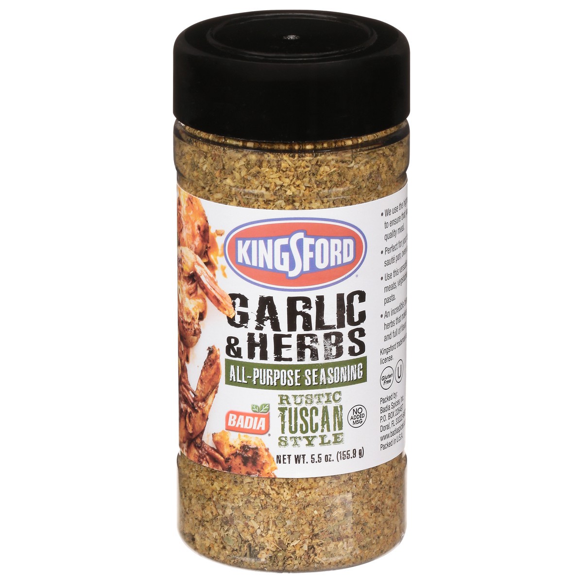 slide 11 of 13, Kingsford Badia Garlic & Herbs, 5.5 oz