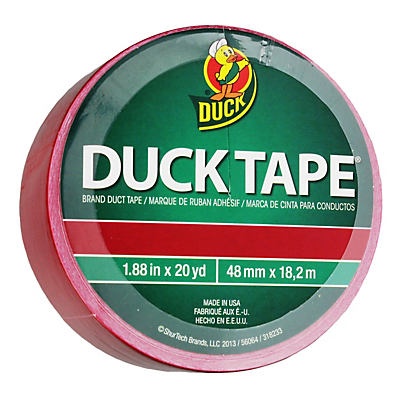 slide 1 of 1, Duck Red Tape 1.88 Inch x 20 YD, 20 yd
