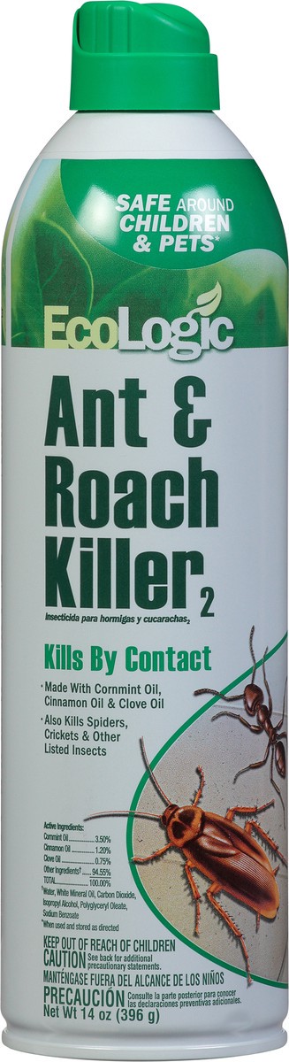 slide 6 of 9, Ecologic 2 Ant & Roach Killer 14 oz Aerosol, 14 oz