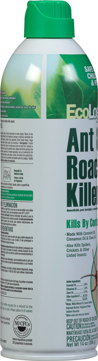 slide 7 of 9, Ecologic 2 Ant & Roach Killer 14 oz Aerosol, 14 oz