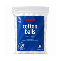 Hy-Vee Cotton Balls Triple Size