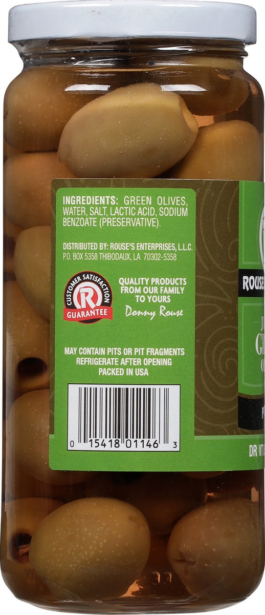 slide 5 of 11, Rouses Markets Pitted Green Olives Jumbo 8.5 oz, 8.5 oz
