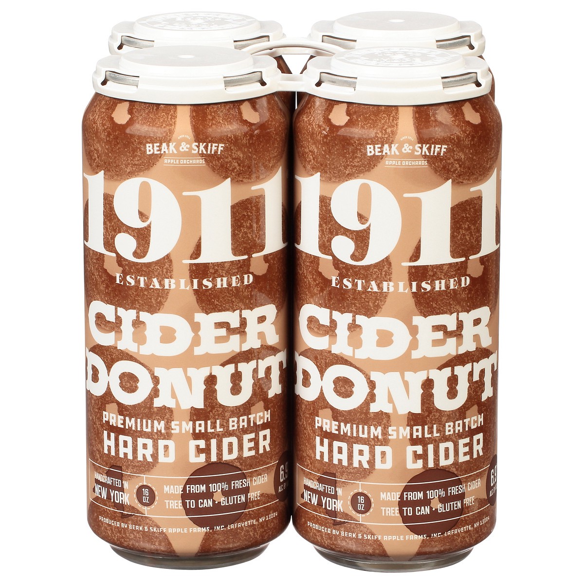 slide 9 of 10, 1911 Established Premium Small Batch Cider Donut Hard Cider 4 - 16 oz Cans, 4 ct