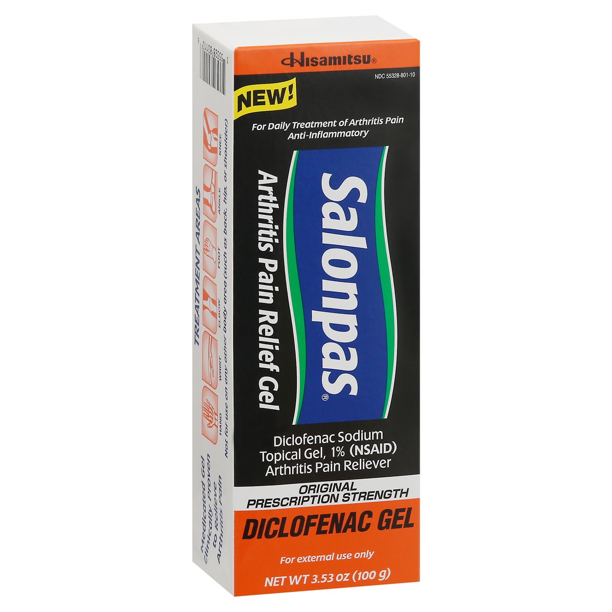 slide 2 of 9, Salonpas Arthritis Gel, 3.53 oz