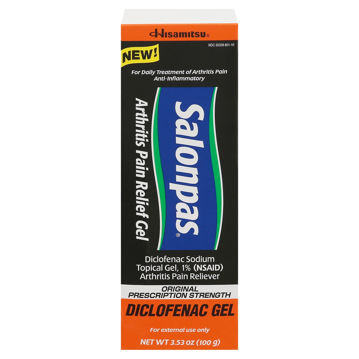 slide 1 of 9, Salonpas Arthritis Gel, 3.53 oz