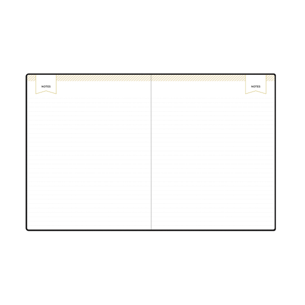 slide 7 of 8, 2025 Day Designer Weekly/Monthly Planning Calendar, 8"" X 10"", Black, January 2025 To December 2025, 1 ct