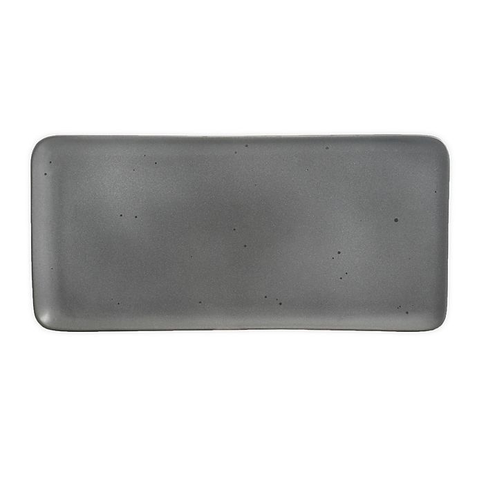 slide 1 of 3, Artisanal Kitchen Supply Soto Rectangular Tray - Ash, 13 in