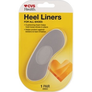 slide 1 of 1, CVS Health Heel Liners For All Shoes, 1 pair