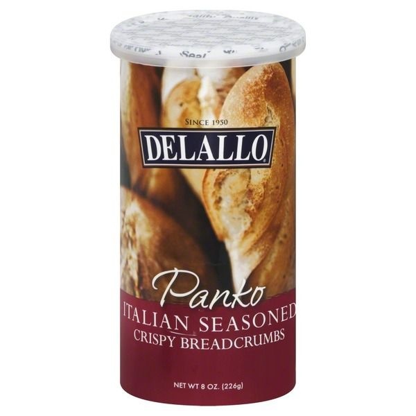 slide 1 of 1, DeLallo Panko Italian Seasoned Crispy Breadcrumbs, 8 oz