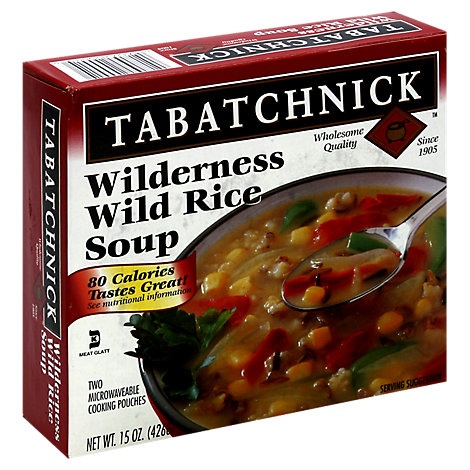 slide 1 of 1, Tabatchnick Wilderness Rice Frozen Soup, 15 oz