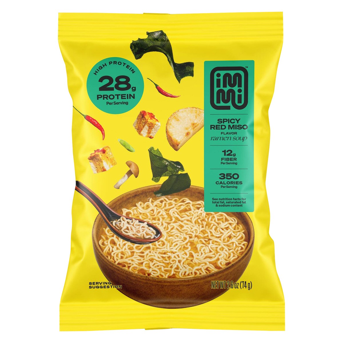 slide 1 of 1, immi Spicy Red Miso Ramen, 2.6 oz