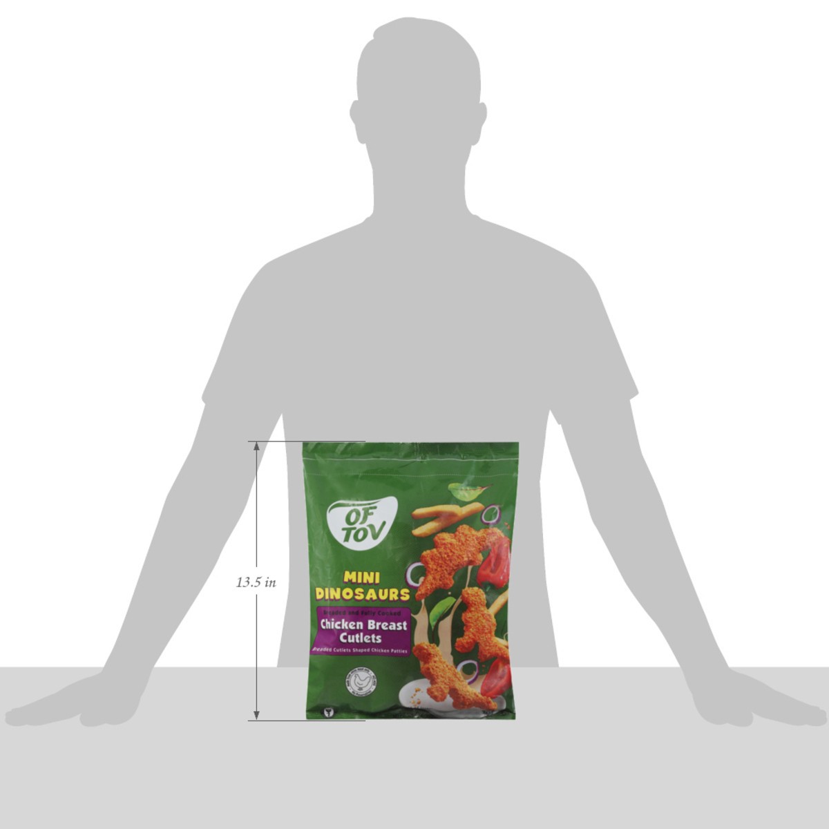 slide 15 of 15, Of Tov Dinosaur Chicken Breast Cutlets, 32 oz