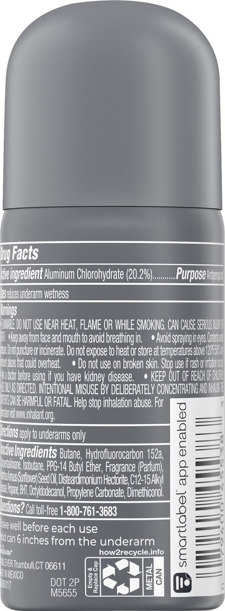 slide 2 of 3, Dove Men+Care Antiperspirant Deodorant Dry Spray Clean Comfort, 1 oz, 1 oz