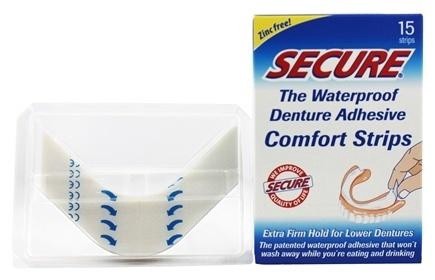 slide 1 of 1, Bioforce Denture Strips, 15 ct