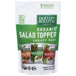 NaturSource Organic Salad Topper Variety Pack - 7 x 0.75 oz Bags