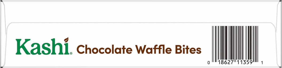 slide 2 of 13, Kashi Cold Breakfast Cereal, Vegan, Made with Whole Grains, Chocolate Waffle Bites, 9.5oz Box, 1 Box, 9.5 oz