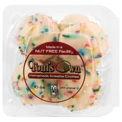 Toni's Own Homemade Anisette Cookies 10 oz