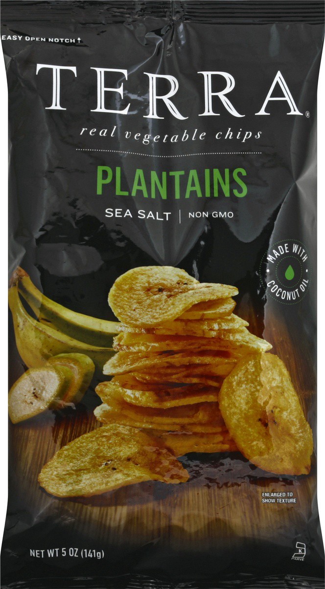 slide 5 of 5, Terra Chips Plantains Real Vegetable Chips, 5 oz
