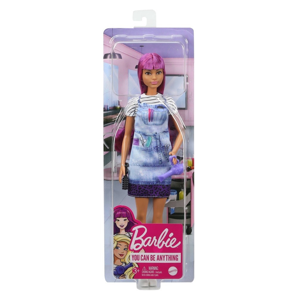 slide 4 of 5, Barbie Mattel Barbie Salon Stylist Doll, 1 ct