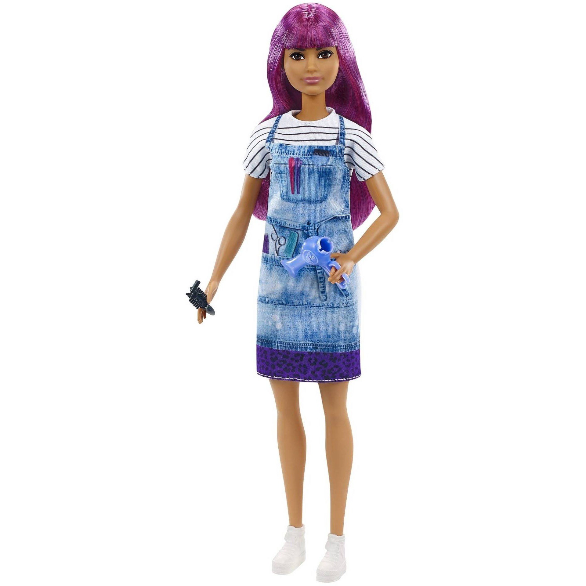 slide 1 of 5, Barbie Mattel Barbie Salon Stylist Doll, 1 ct