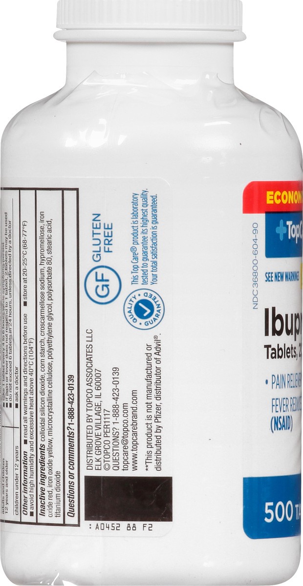 slide 4 of 12, TopCare Health Value Pack 200 mg Ibuprofen Value Size 2 ea, 1000 ct
