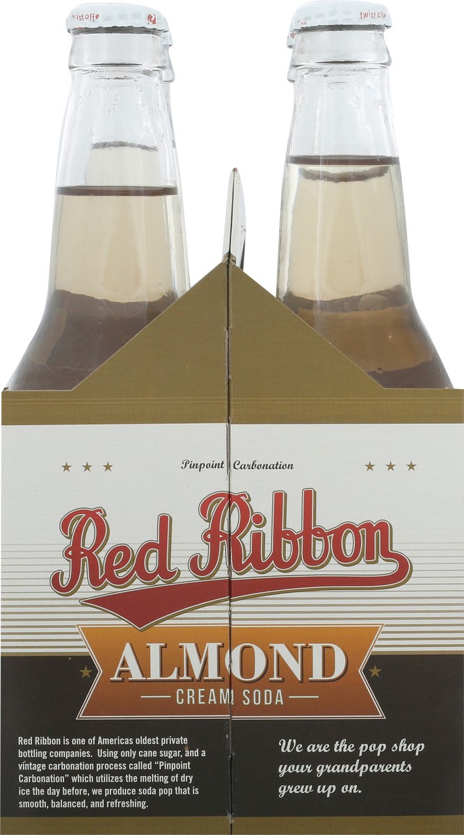 slide 6 of 9, Red Ribbon Almond Cream Soda Bottle - 48 oz, 4 ct; 12 oz