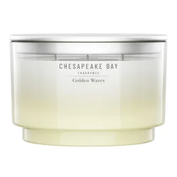 Chesapeake Bay Large 3 Wick Golden Waves 14.5 oz Candle