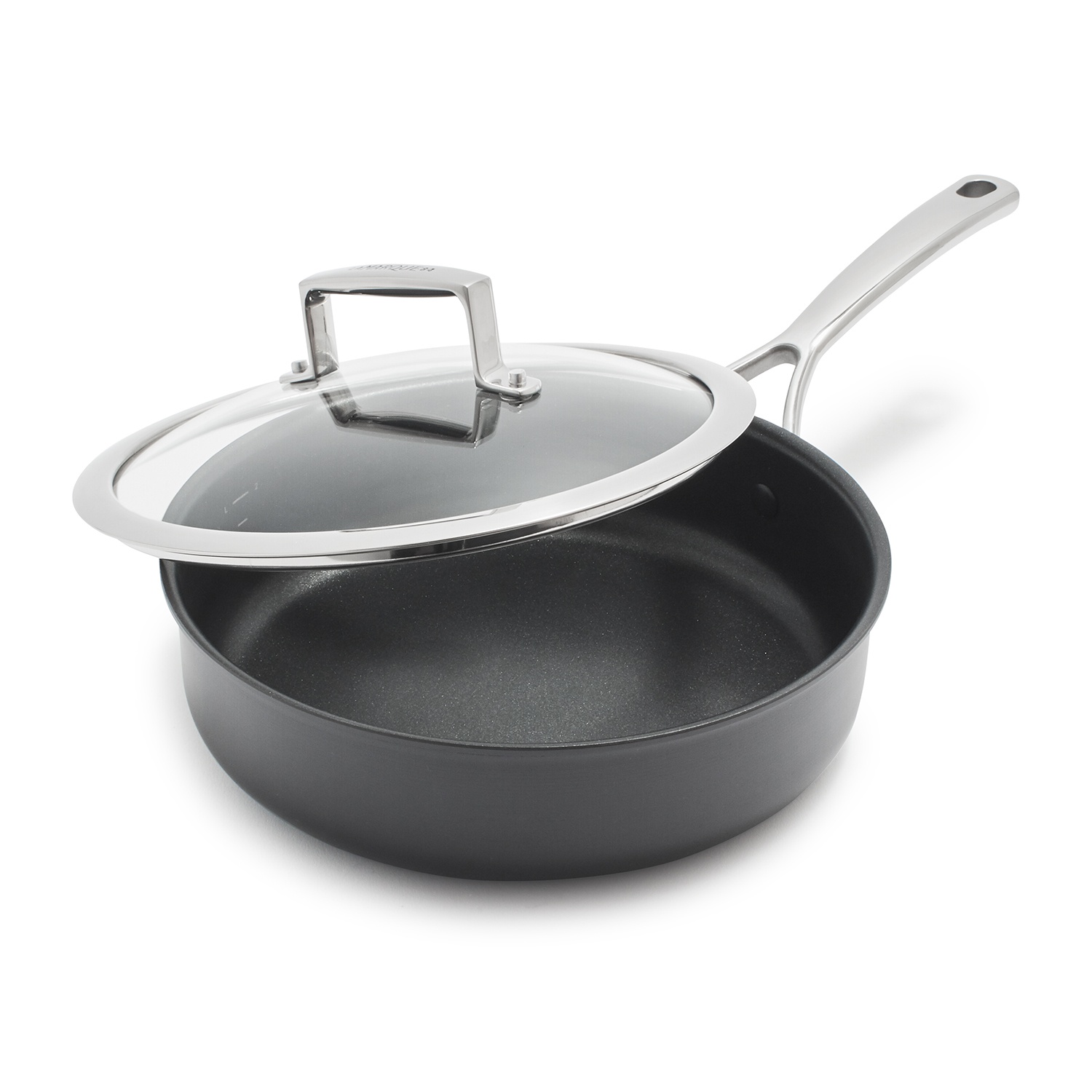 slide 1 of 1, La Marque 84 Nonstick Saut Pan with Lid, 5 qt