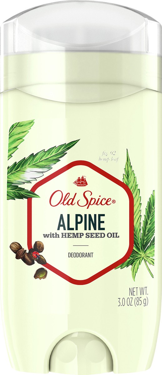 slide 1 of 11, Old Spice Alpine with Hemp Seed Oil Deodorant 3 oz, 3 oz