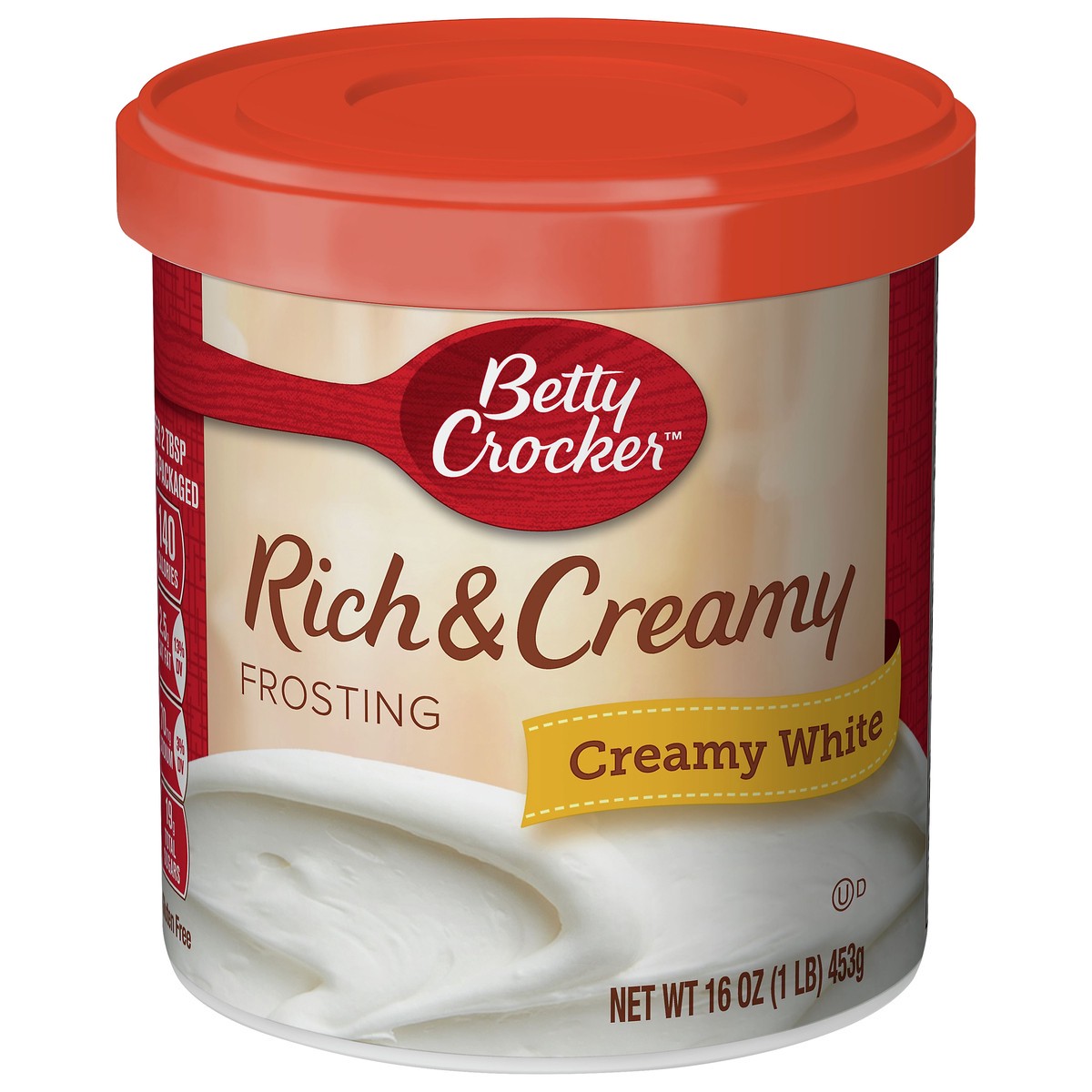 slide 1 of 1, Betty Crocker Rich & Creamy Creamy White Frosting 16 oz, 16 oz