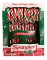 slide 1 of 1, Spangler Red Green And White Candy Canes, 12 ct; 0.44 oz