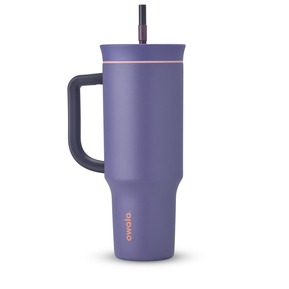 slide 1 of 1, Owala® Travel Tumbler - Blue Jay, 40 oz