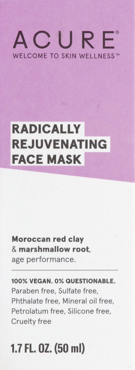 slide 2 of 4, ACURE Pore Clarifying Red Clay Mask, 1.75 oz