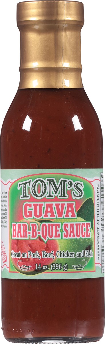 slide 12 of 14, Tom's Guava Bar-B-Que Sauce 14 oz, 14 oz