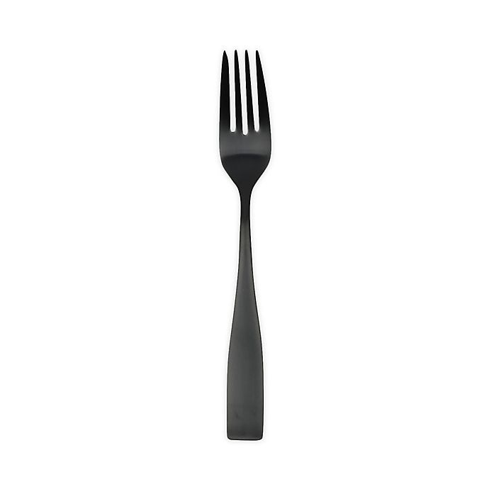 slide 1 of 1, Gourmet Settings Moments Salad Fork - Black Matte, 1 ct