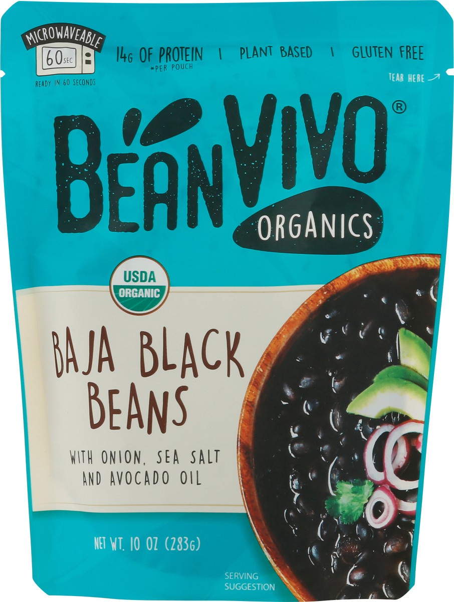 slide 7 of 9, BeanVivo Organics Baja Black Beans 10 oz, 10 oz