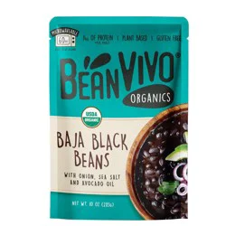 BeanVivo Organics Baja Black Beans 10 oz