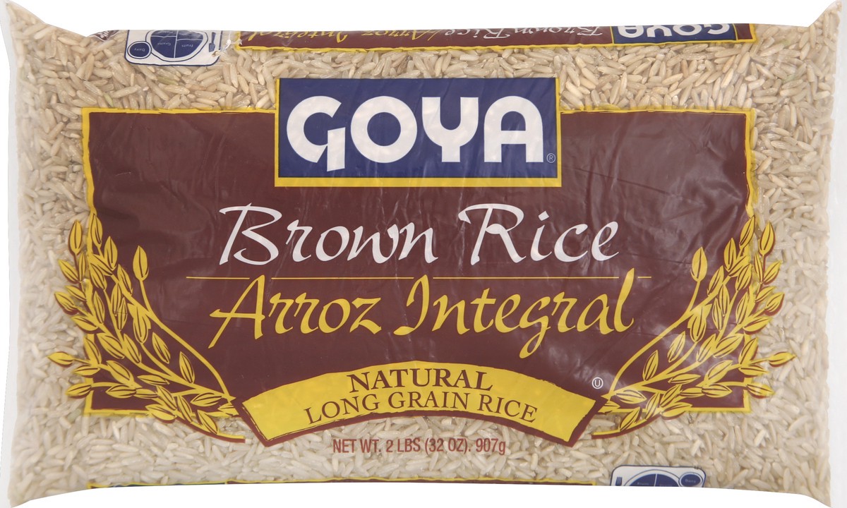 slide 3 of 5, Goya Brown Rice 32 oz, 32 oz