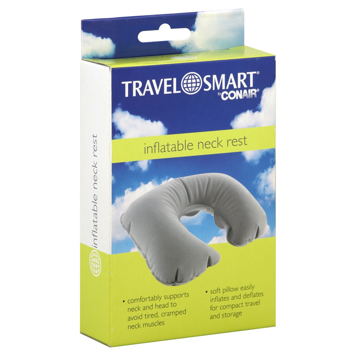 slide 4 of 4, Travel Smart Inflatable Neck Rest, 1 ct