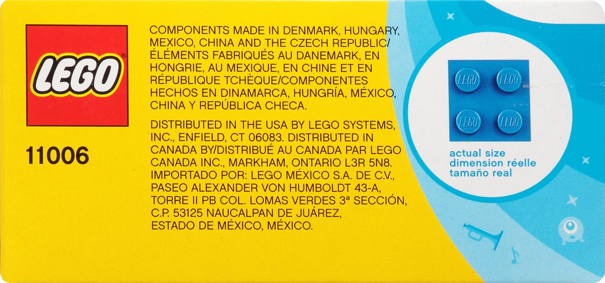 slide 9 of 9, LEGO Classic Creative Blue Bricks Building Toy 52 Pcs, 1 ct