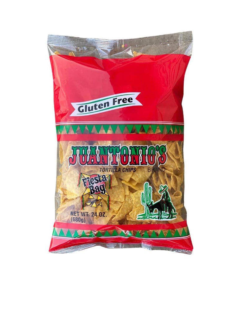 slide 2 of 2, Juantoninos Fiesta Chips, 24 oz