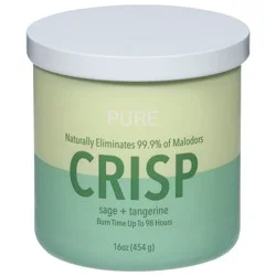 Pure Crisp Sage + Tangerine Candle, 1 ea