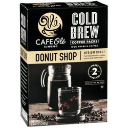 Cafe Ole by H-E-B CAFE Olé by H-E-B Cold Brew Coffee Packs - Donut Shop