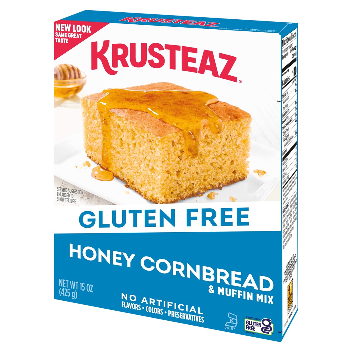 slide 2 of 9, Krusteaz Honey Cornbread & Muffin Mix, 15 oz